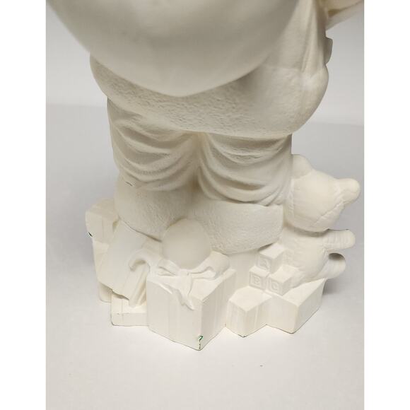 Santa Claus Bisque Ceramic Figurines Ready forTo Paint Christmas, Holiday Decor - Picture 6 of 14